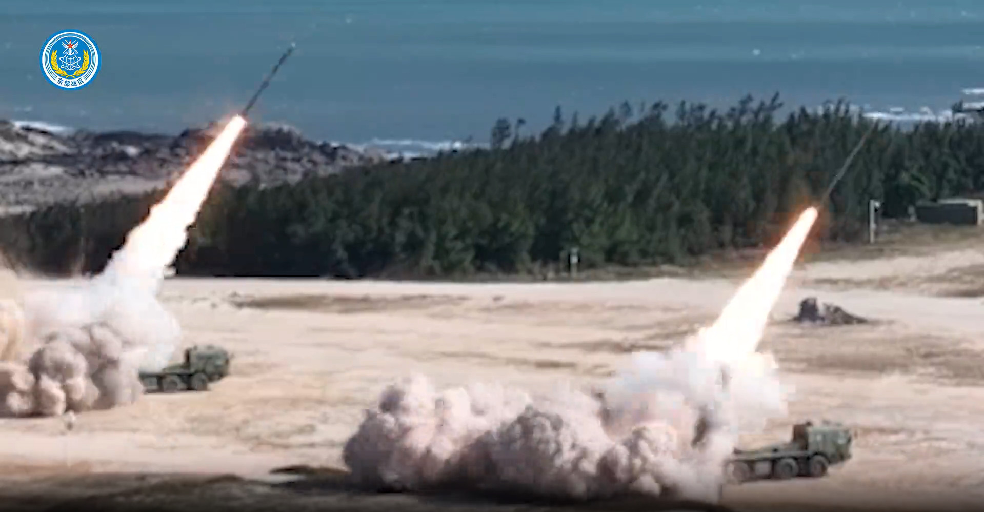 #岛内解读东部战区军演#【媒体解读：解放军军演展现“决心与意志”】据台湾“中时新