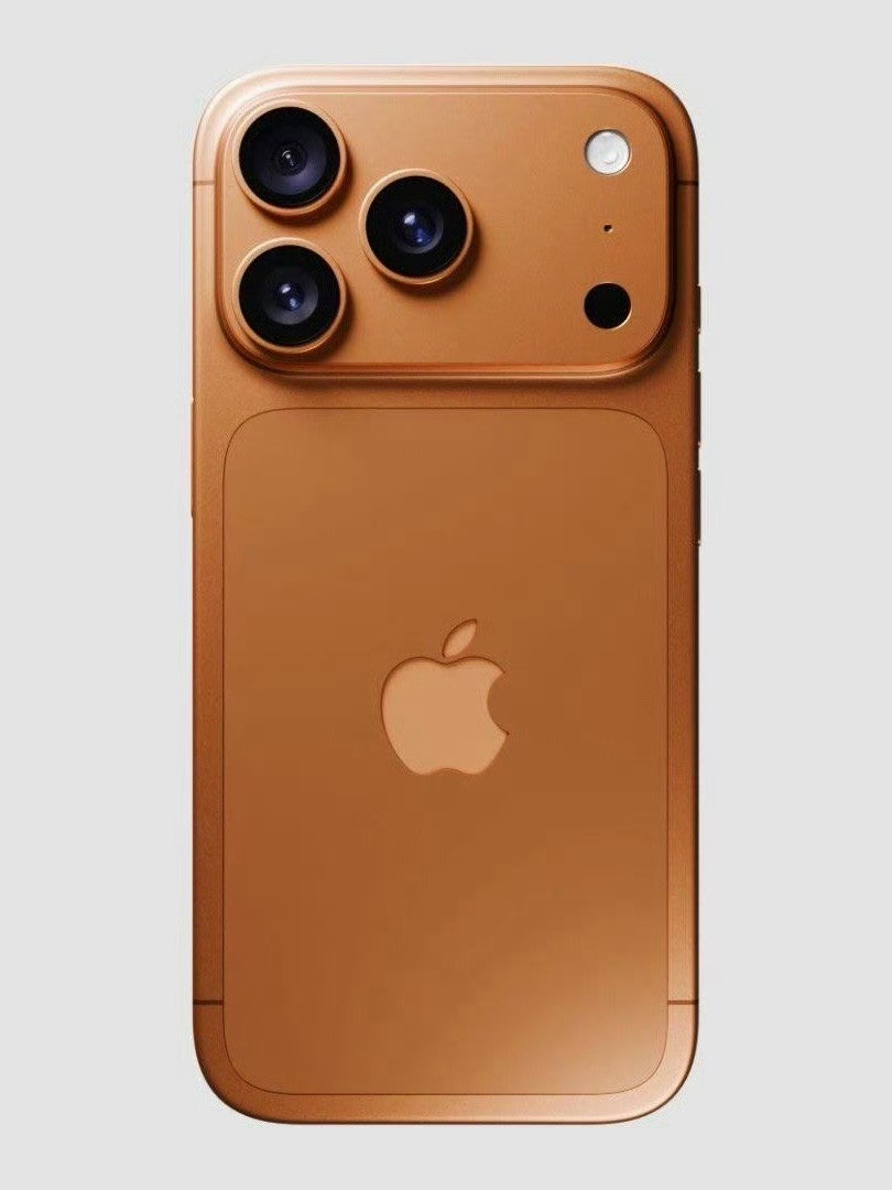 iPhone17Pro最新外观曝光外观基本就是这样了，橙色有种爱马仕橙的感觉，