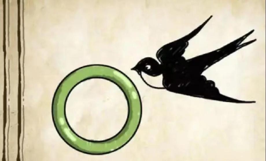 “燕子+绿玉环”猜成语，猜对的都是文化人！你敢挑战吗？