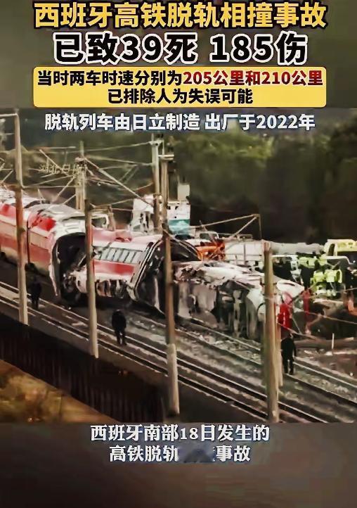 越来越多的细节被扒出来了。原来18号西班牙的火车出轨事件，那火车是日本人造的。