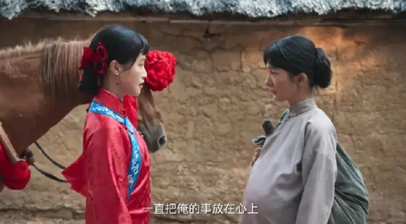 千万别让蓝盈莹和杨幂对戏，这两人站在一起真的是高下立判。蓝盈莹不管在什么剧里