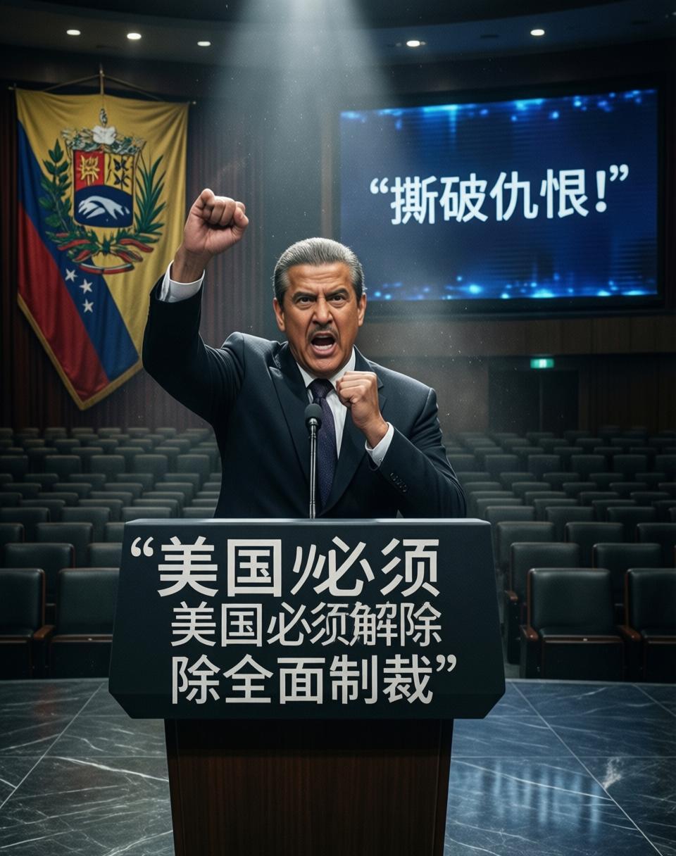 罗德里格斯这回话说得不软不硬，但意思很明白——美国那套制裁，该收场了。埃菲社