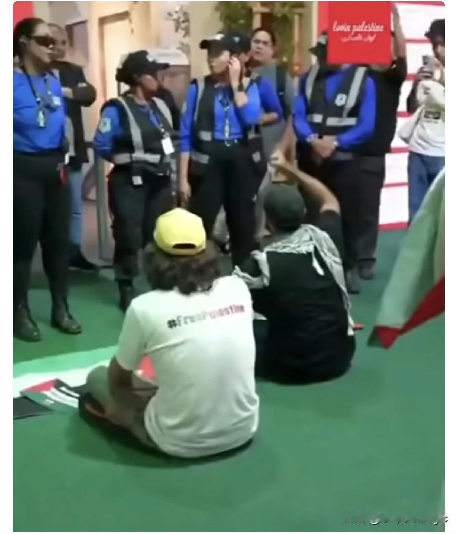 以色列代表团被逐出了国际气候大会2025年11月12日，在巴西贝伦市举行的联