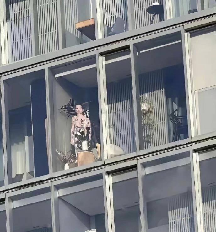 看了这位花臂大哥一小时，他一动不动。走近才发现，我被一盆植物骗了。视觉错