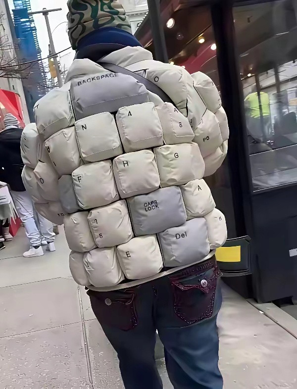 友友们，请帮忙给这羽绒服取个震耳欲聋的名字?