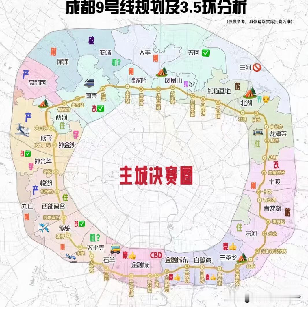 成都买房别卷了！3.5环给出真答案宝子们买房是不是纠结疯了？3环内太挤、绕城外