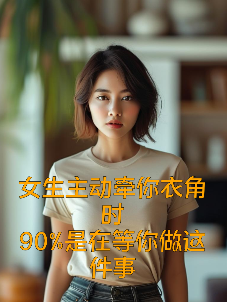 女生主动牵你衣角时，90%是在等你做这件事……