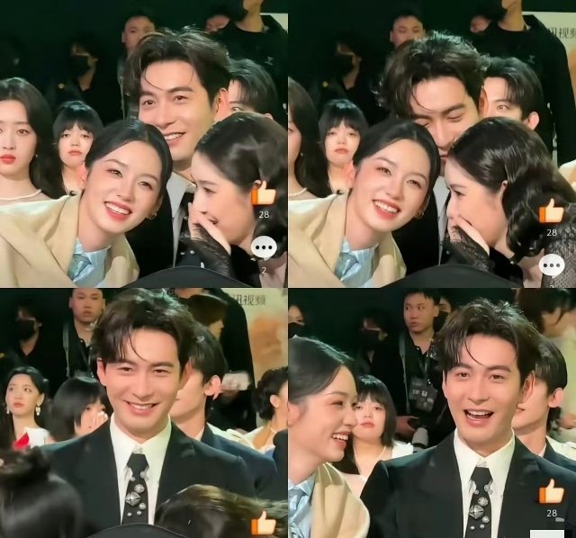 星光大赏最搞笑的画面不是孟子义摔了，然后李昀锐、丞磊、白鹿三个人在台上手忙脚乱！