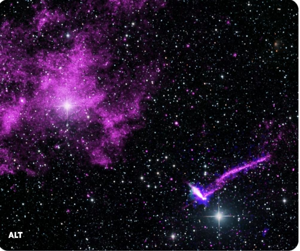 NASA:科学家首次利用我们的IXPE（成像X射线偏振探测器）望远镜，测量了位