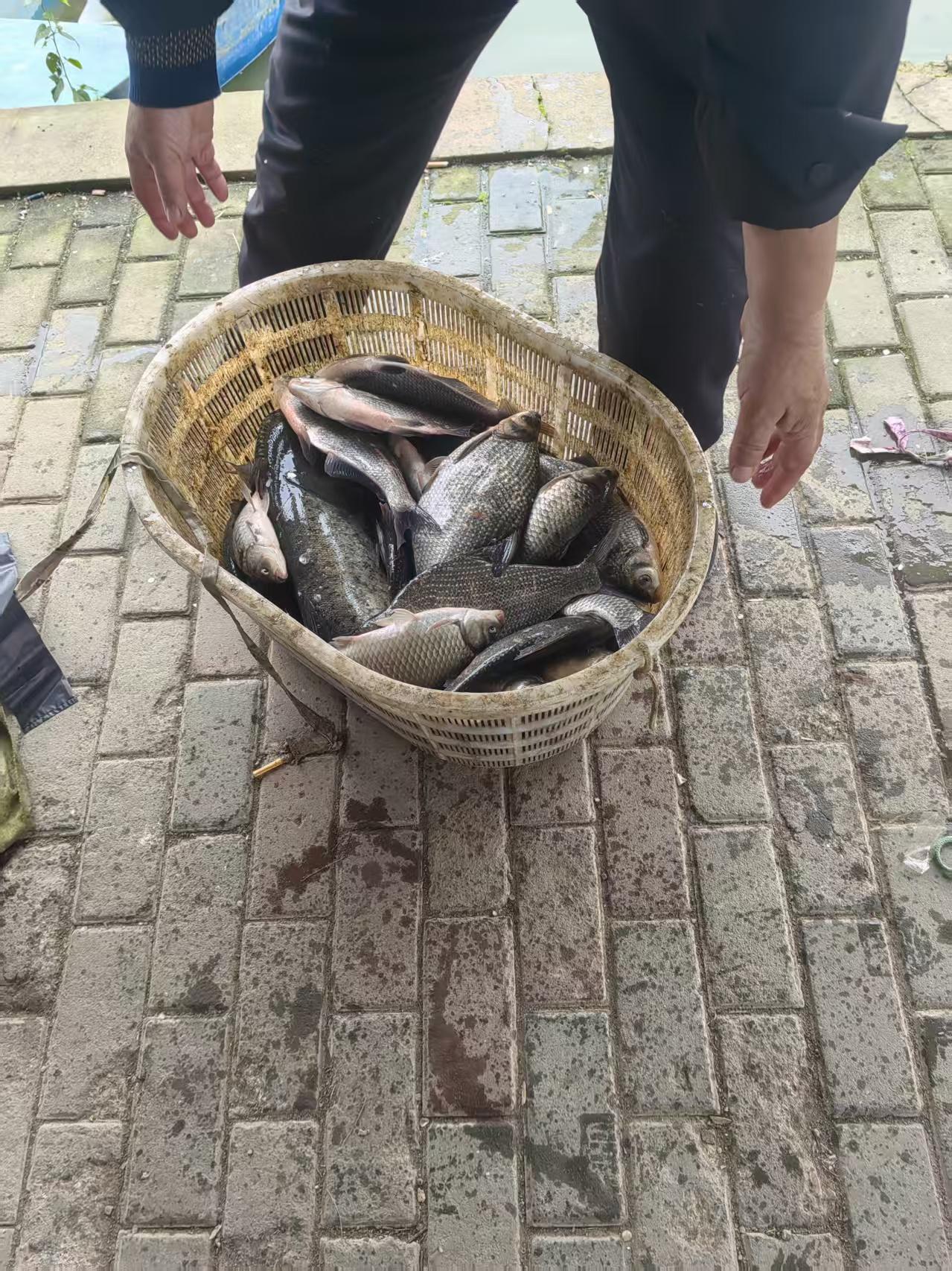 我们家门口的湖有1000多亩，水质很好。从前是村里人的饮用水源，后来建了水厂，大