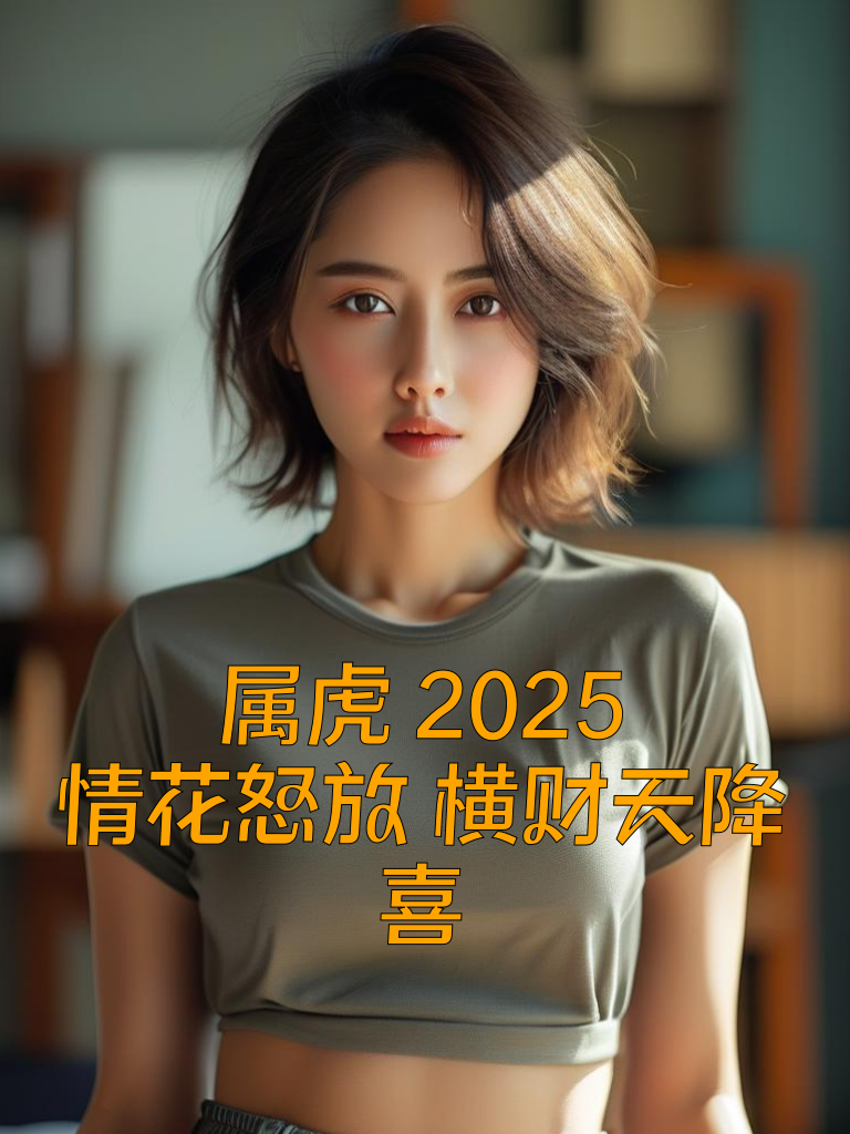 属虎2025：情花怒放，横财天降喜