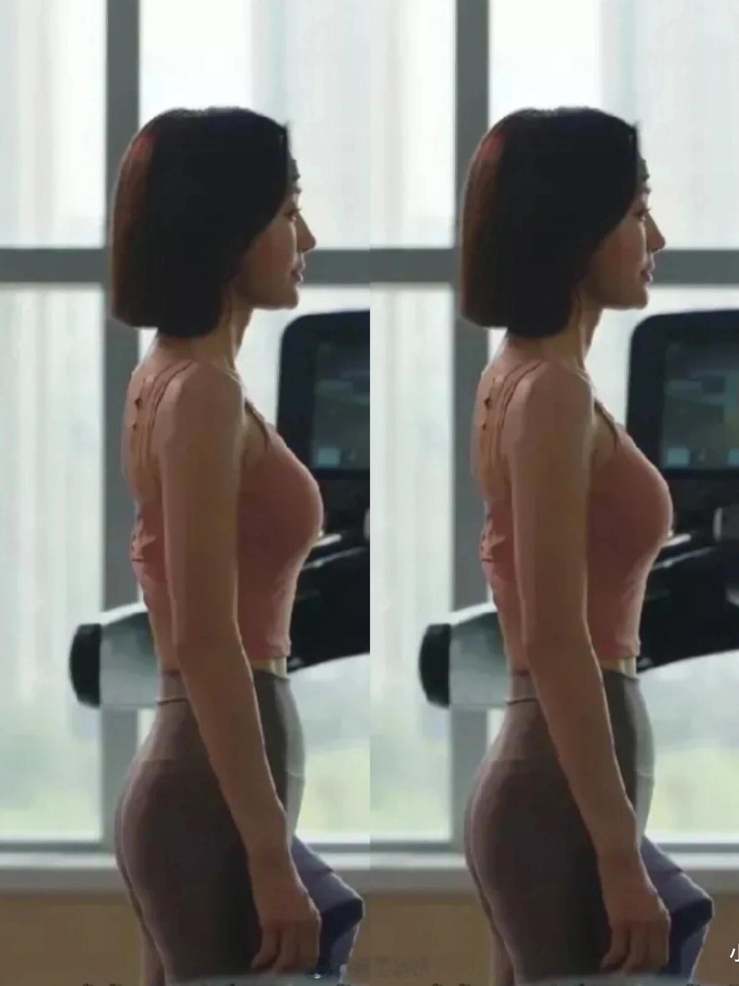 好绝啊！秦岚的腰臀比S身材