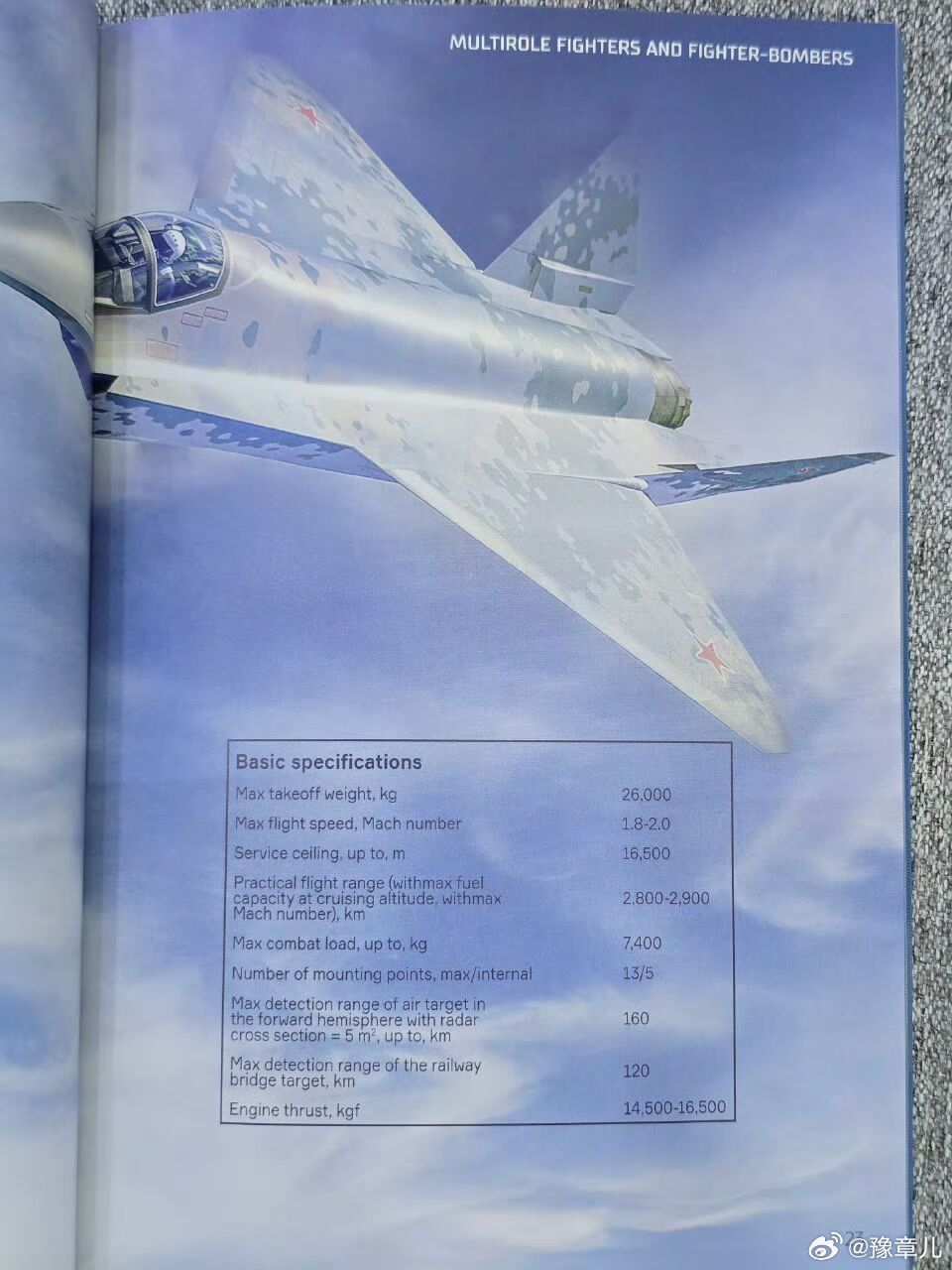 2025迪拜航展上苏75和苏57战斗机宣传手册