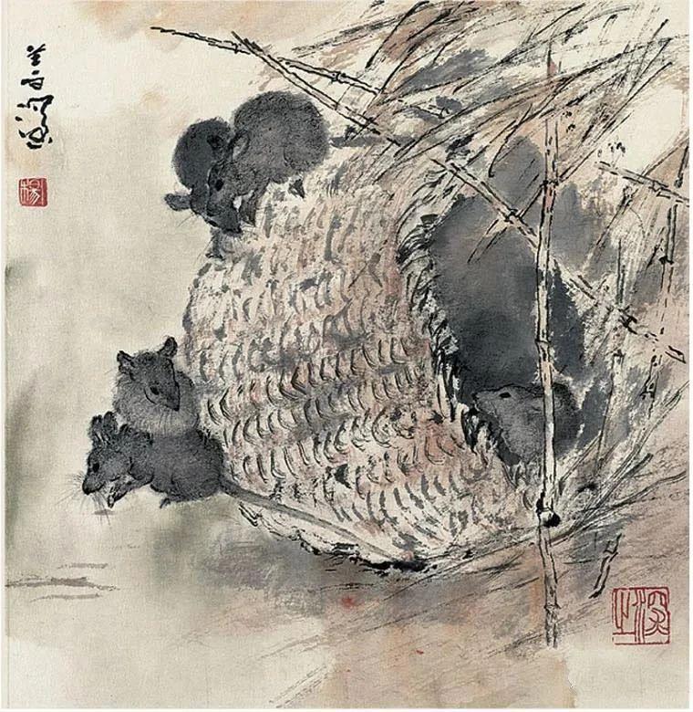 1.【绝了！杨善深画的十二生肖，每只都像“活”的一样】别人画生肖是照搬模
