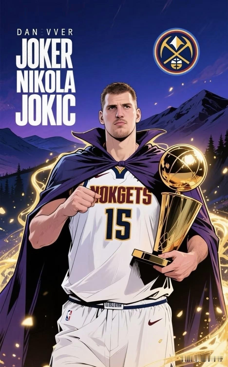 加时赛独得18分，约基奇爆砍56分16篮板15助攻超级三双打出封神之战!在今