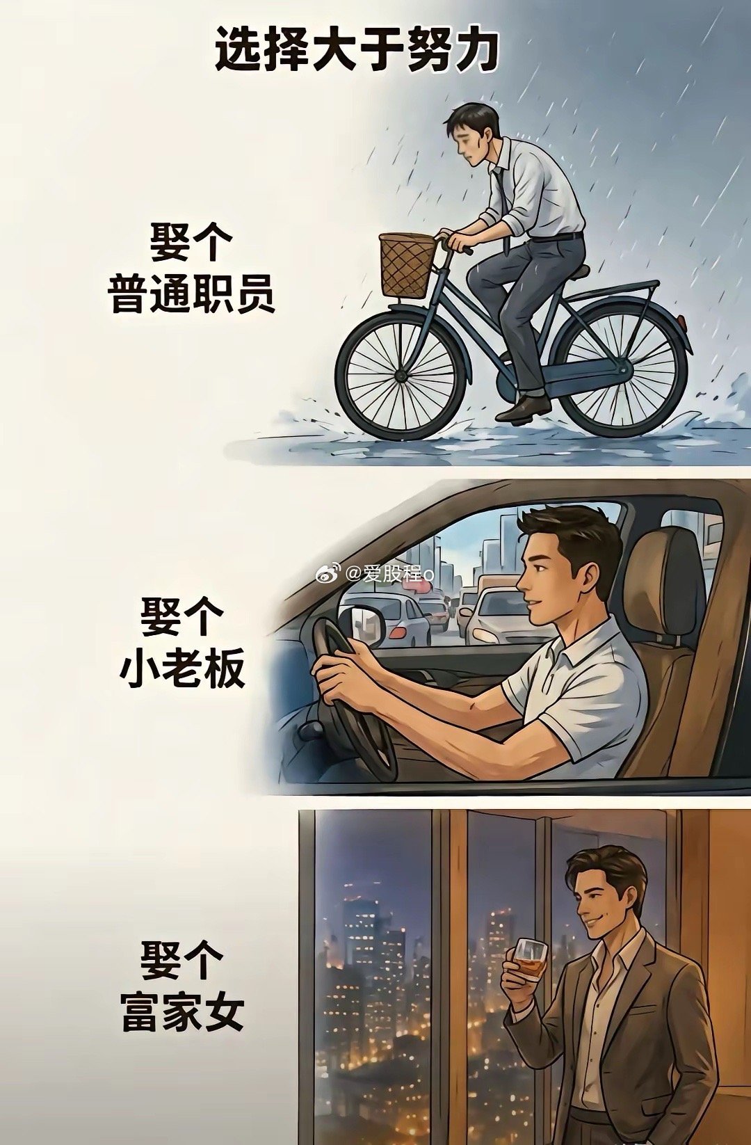 选择大于努力