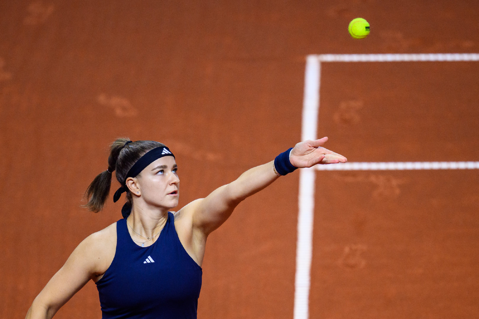 穆霍娃首进斯图加特决赛🔥WTA500斯图加特站半决赛，7号种子穆霍娃以6-4