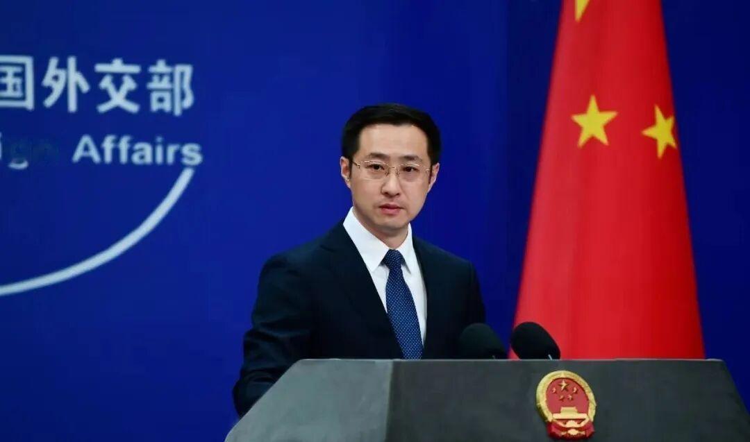 中国外交部发言人林剑表示：中国使馆新建项目已被英方拖延长达7年之久！中方已展现出