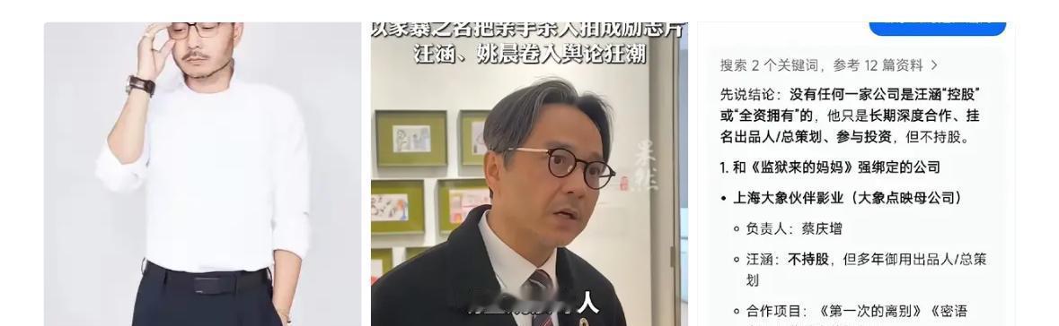 汪涵的名字被印在海报最大的位置，下面是总出品人四个字。现在这电影出事，有人说他