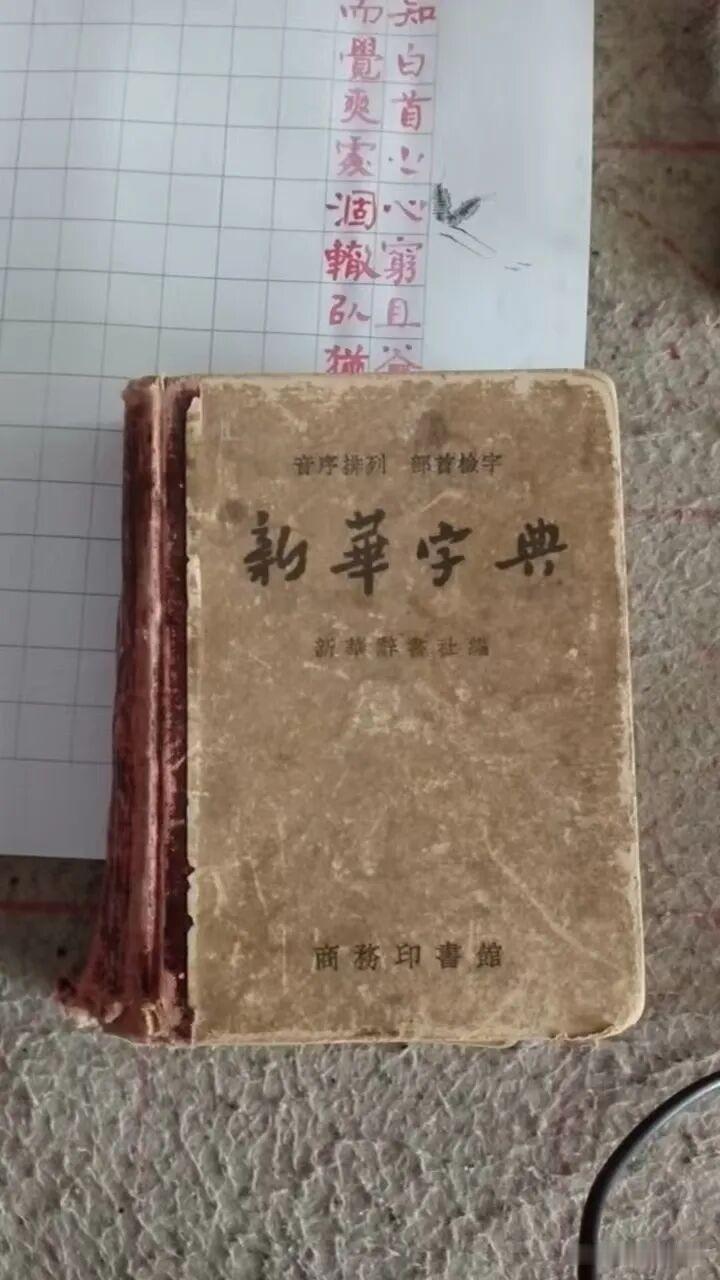 这种老字典，老得象古董似的。乍一看，不但是繁体字，而且以部首为序排列，不是我们熟