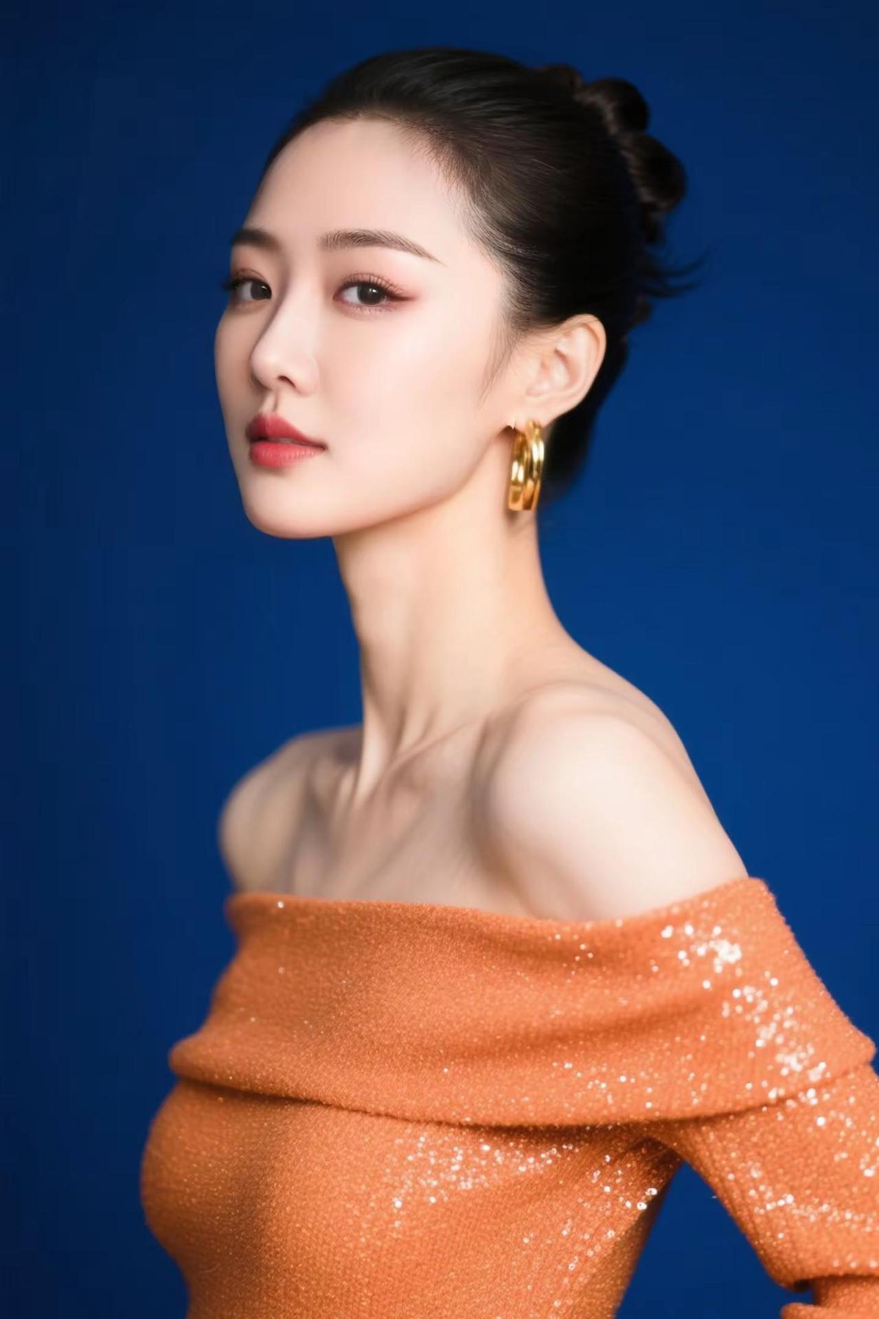 优雅珠光写真