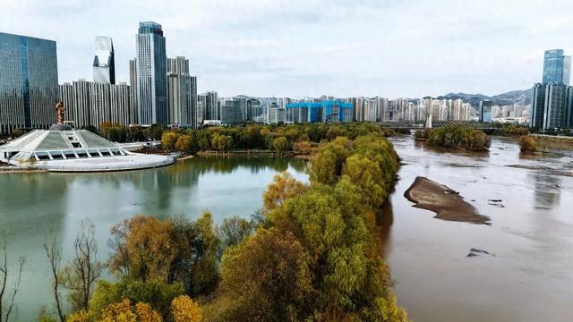 兰州华夏人文始祖园“闲置”始末: 项目耗资逾3亿元, 侵占黄河主河道