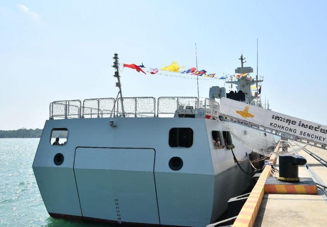 056C让柬埔寨海军“质变”：云壤基地成战略支点柬埔寨海军4月8日迎来关键一