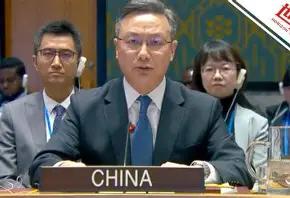 联合国大会最后一天，议程走完，所有人以为散会了。中国代表忽然举手申请行使答辩权，