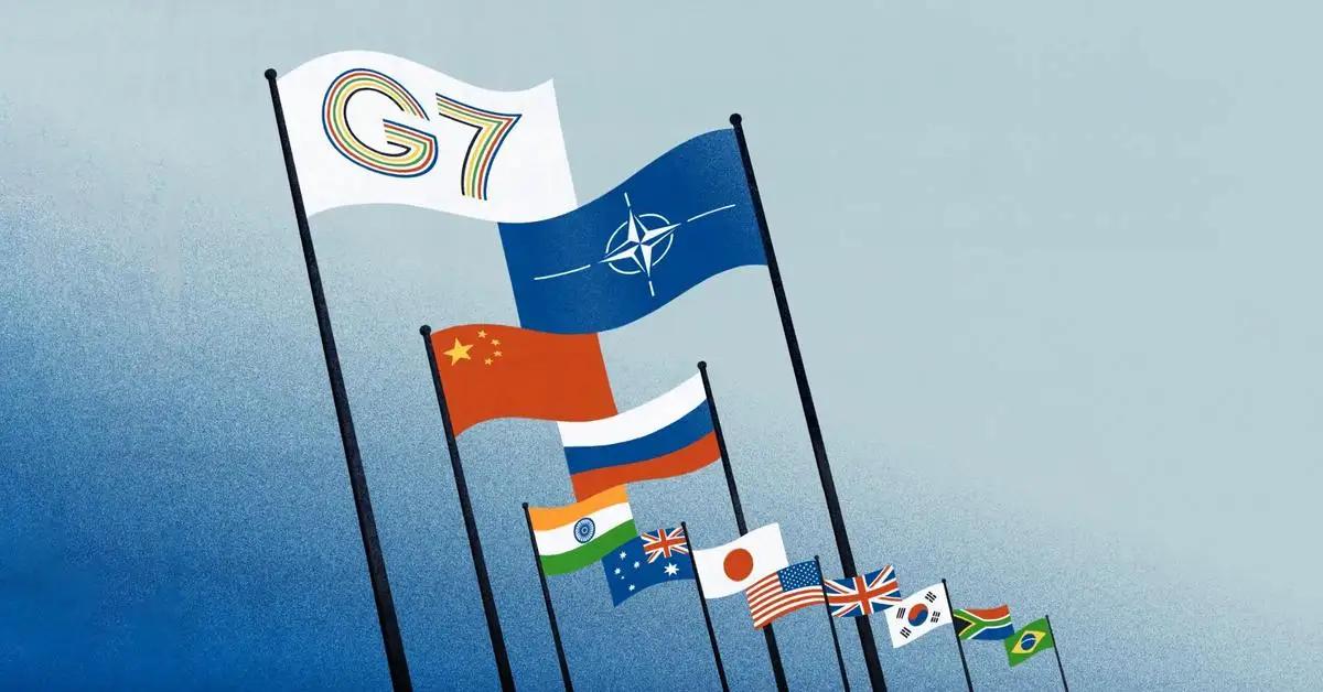 6月15日法国G7峰会开幕在即，开幕前一出讽刺外交闹剧，撕开西方联盟真实底色