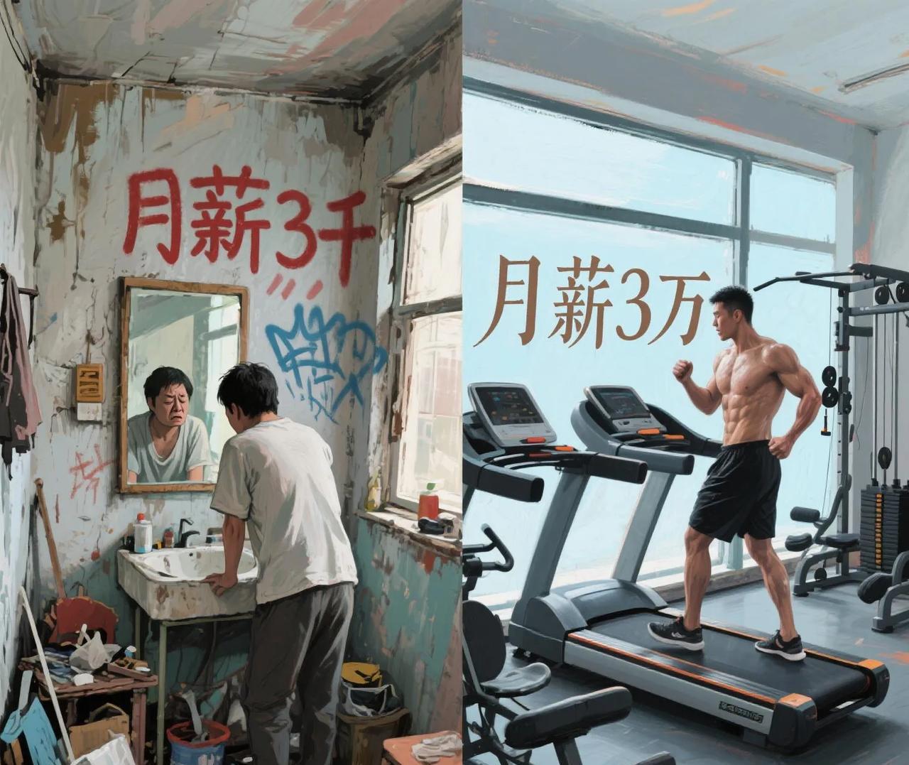 月薪3千和3万的生活，差的不只是钱，看完我沉默了……曾经以为，月薪3千和3万，