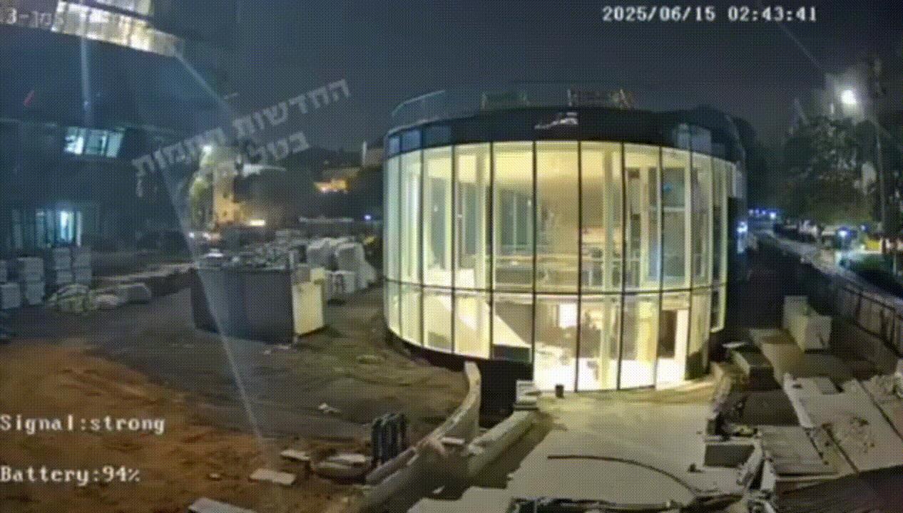 以色列媒体报道，伊朗最近袭击以色列中部的城市。伊朗弹道导弹命中了雷霍沃特市世界