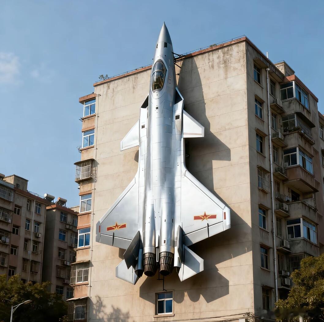 你可能对J20的大小没啥概念，参照物安排上