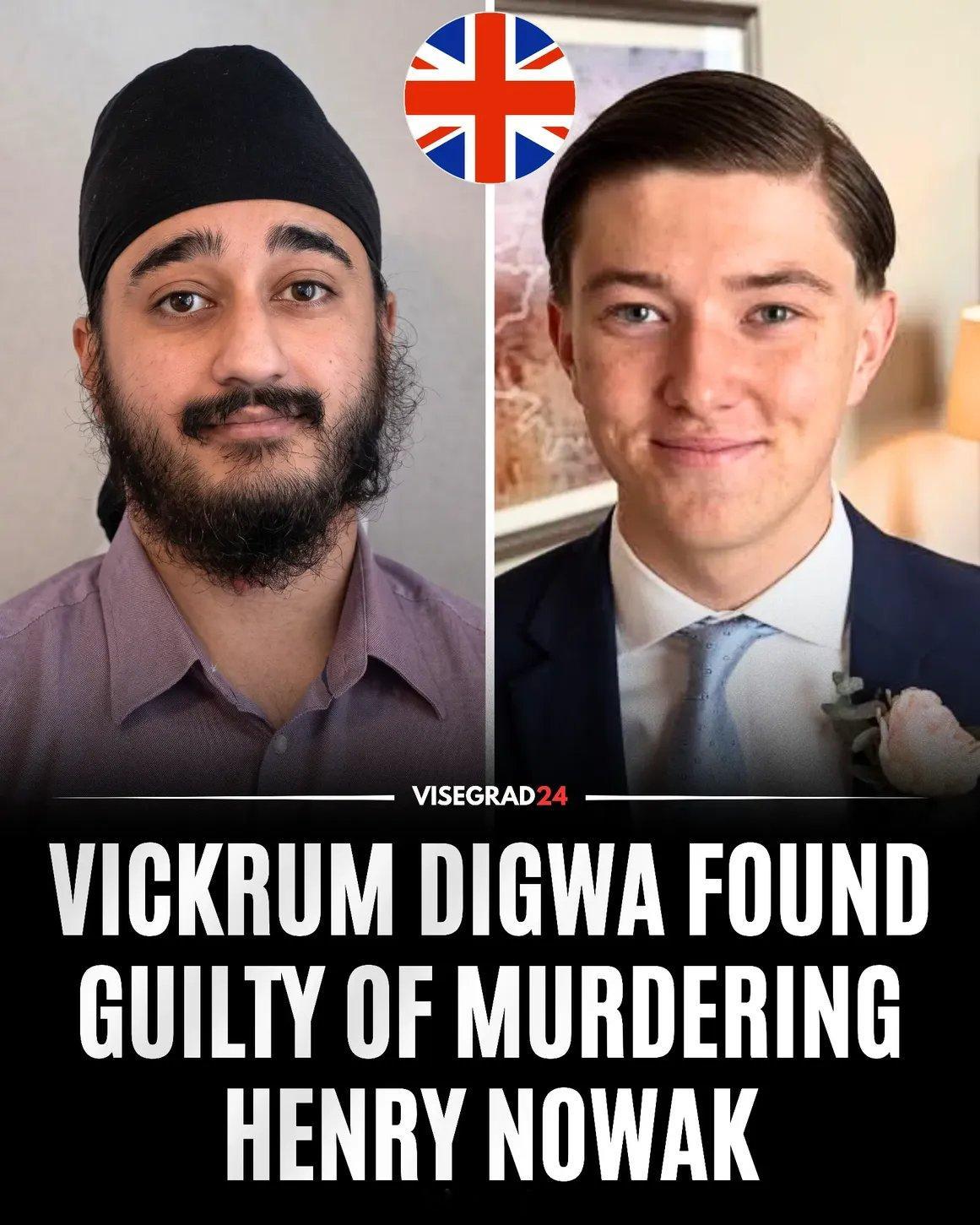 印度裔这次在英国算是摊上大事了。23岁的英国锡克教教徒维克鲁姆·迪格瓦刺死了一名