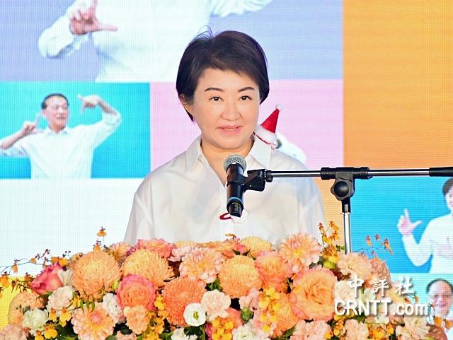 台中市长卢秀燕24日举办卸任前最后一次就职周年成果记者会，并当场宣示任内最后一年