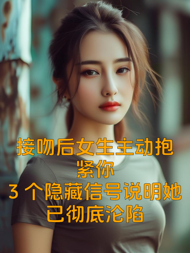 接吻后女生主动抱紧你？3个隐藏信号说明她已彻底沦陷！