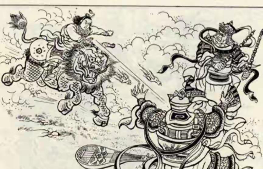 封神五对冤家天庭相见：尴尬是真，动手是假《封神演义》里，姜子牙敕封三百六十