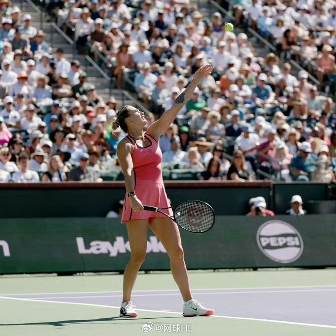 姆博科6-46-1淘汰阿尼西莫娃，晋级印第安维尔斯八强，即时排名No.9！下轮
