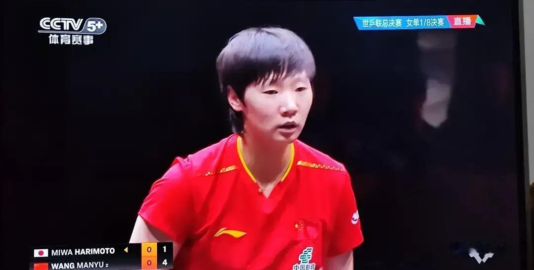 别人打WTT年终赛都揣着希望，张本美和可能揣着绝望来的。对手是王曼昱啊，那
