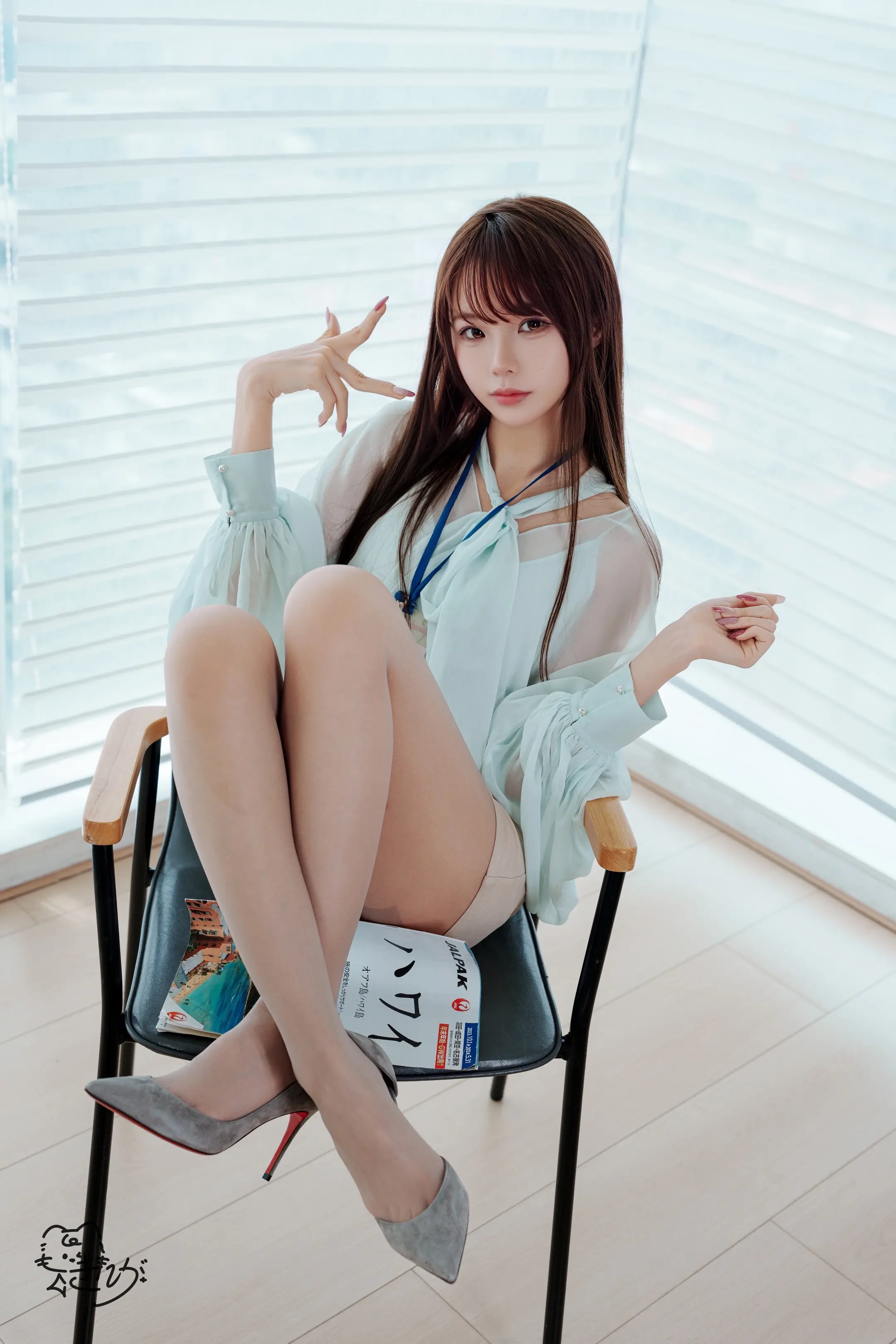 丝袜好滑。