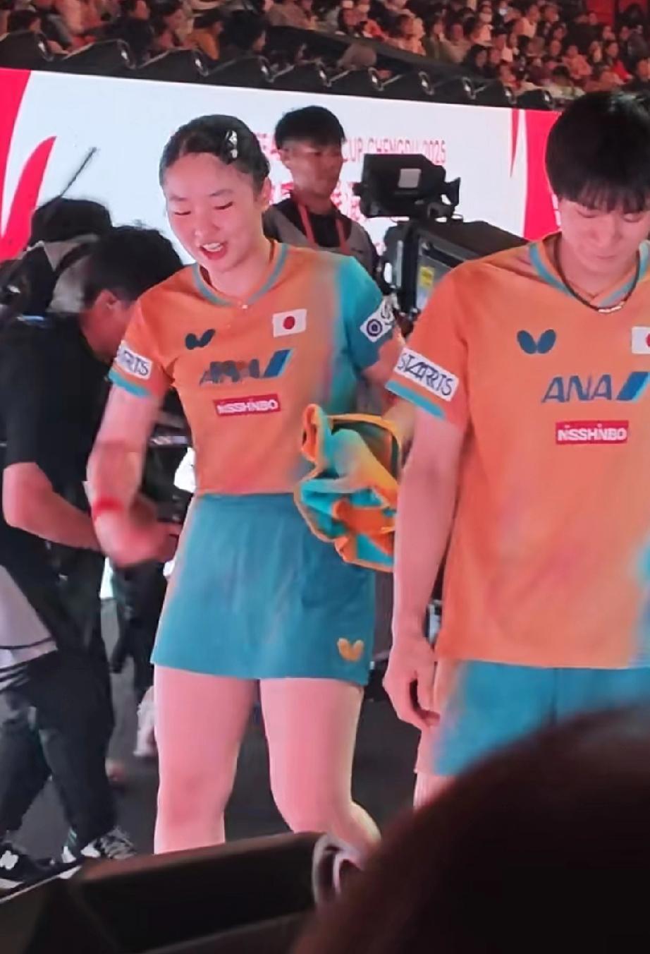 张本美和混双换新搭档了！成都混团世界杯真是一场比一场好看，刚刚看了日本队的比