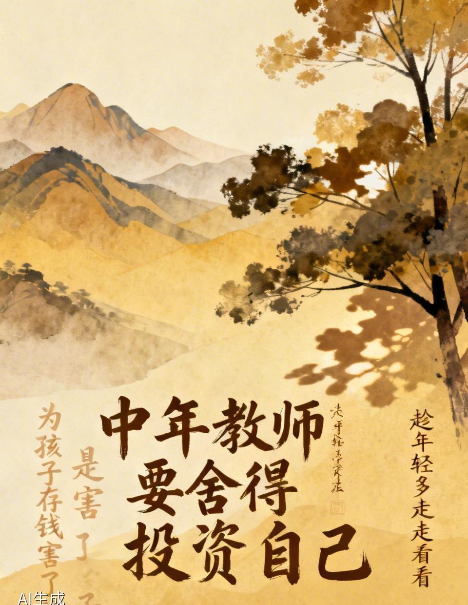 隔壁办公室天天熬夜改卷子的老李上周倒在讲台旁再没醒来。四十三岁。他拿命熬出来