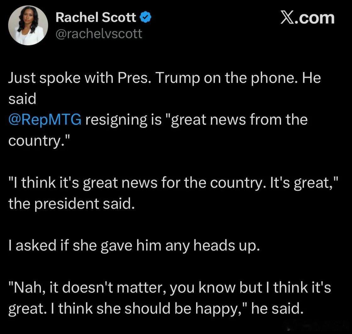 🚨🇺🇸特朗普驳斥万事达卡：“这对国家来说是个好消息”特朗普在与美国广播公