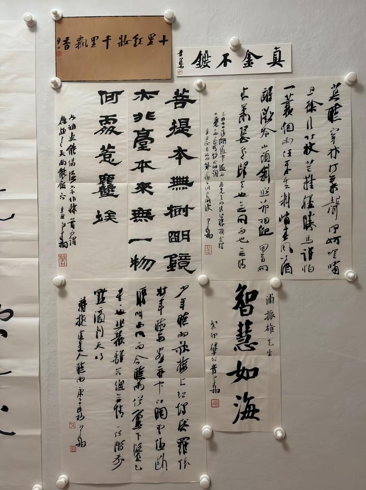 不知不觉就有这么多崔老师的作品。兰亭金奖。@崔寒柏书法@@一硯煜書.