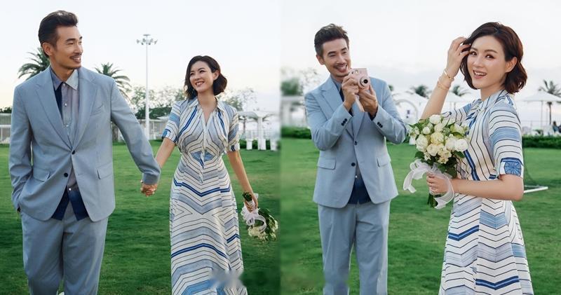 陈豪结婚12周年为老婆影靓相陈茵媺︰为爱与回忆乾杯陈豪与陈茵媺（Aimee）2