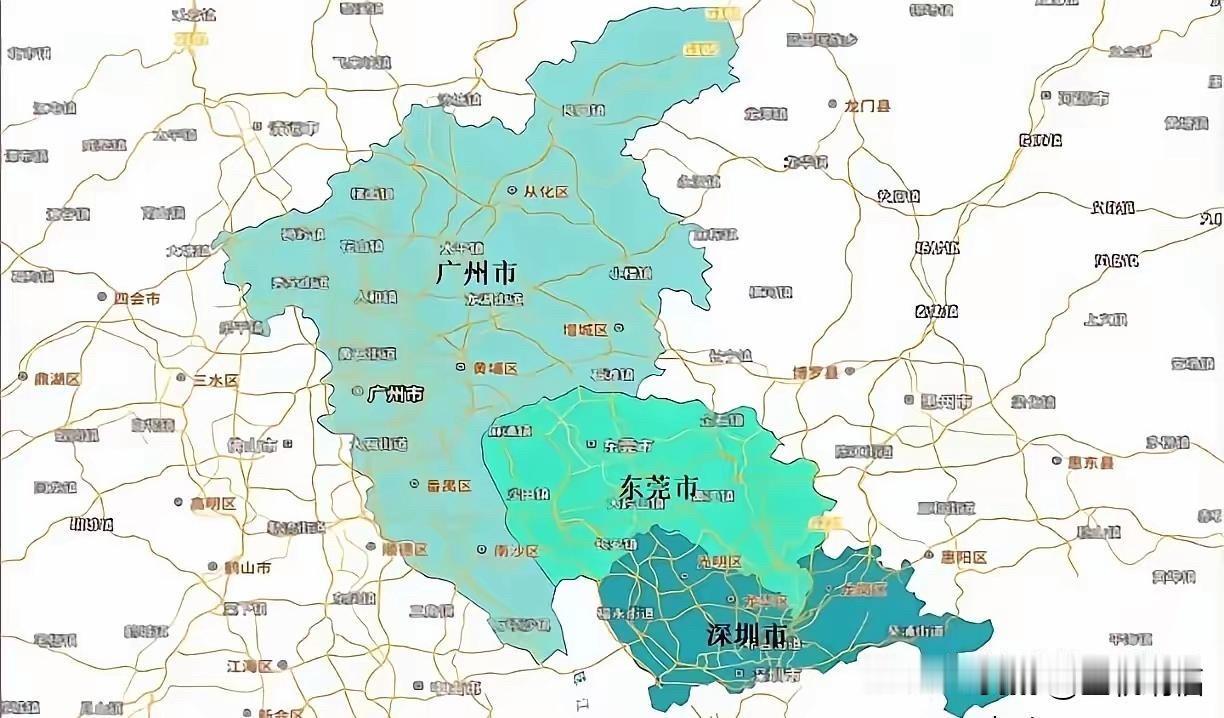东莞被广深两市包围着，可谓好坏参半，不能说是吃尽红利，反而有点在夹缝中生存。早
