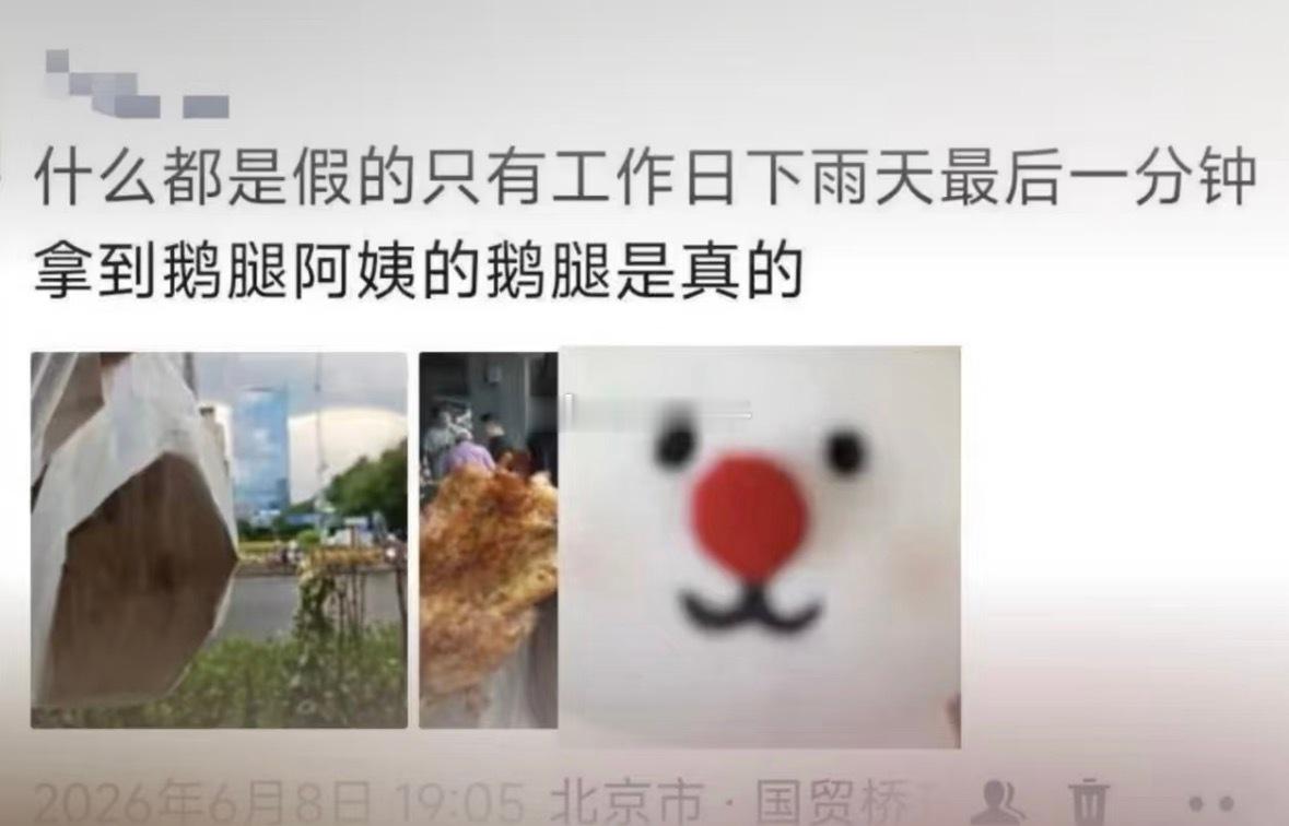 发现鹅腿也是假的，这下天塌了