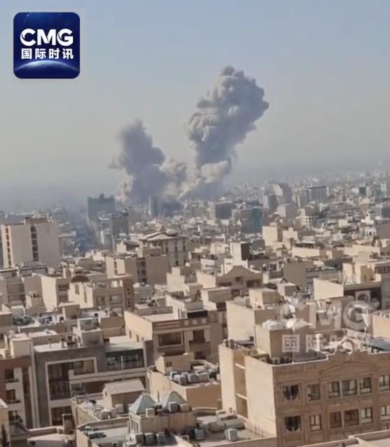 美伊谈判基本上不可能了，就在刚才美国跟以色列一起袭击了伊朗的首都德黑兰，战争已经