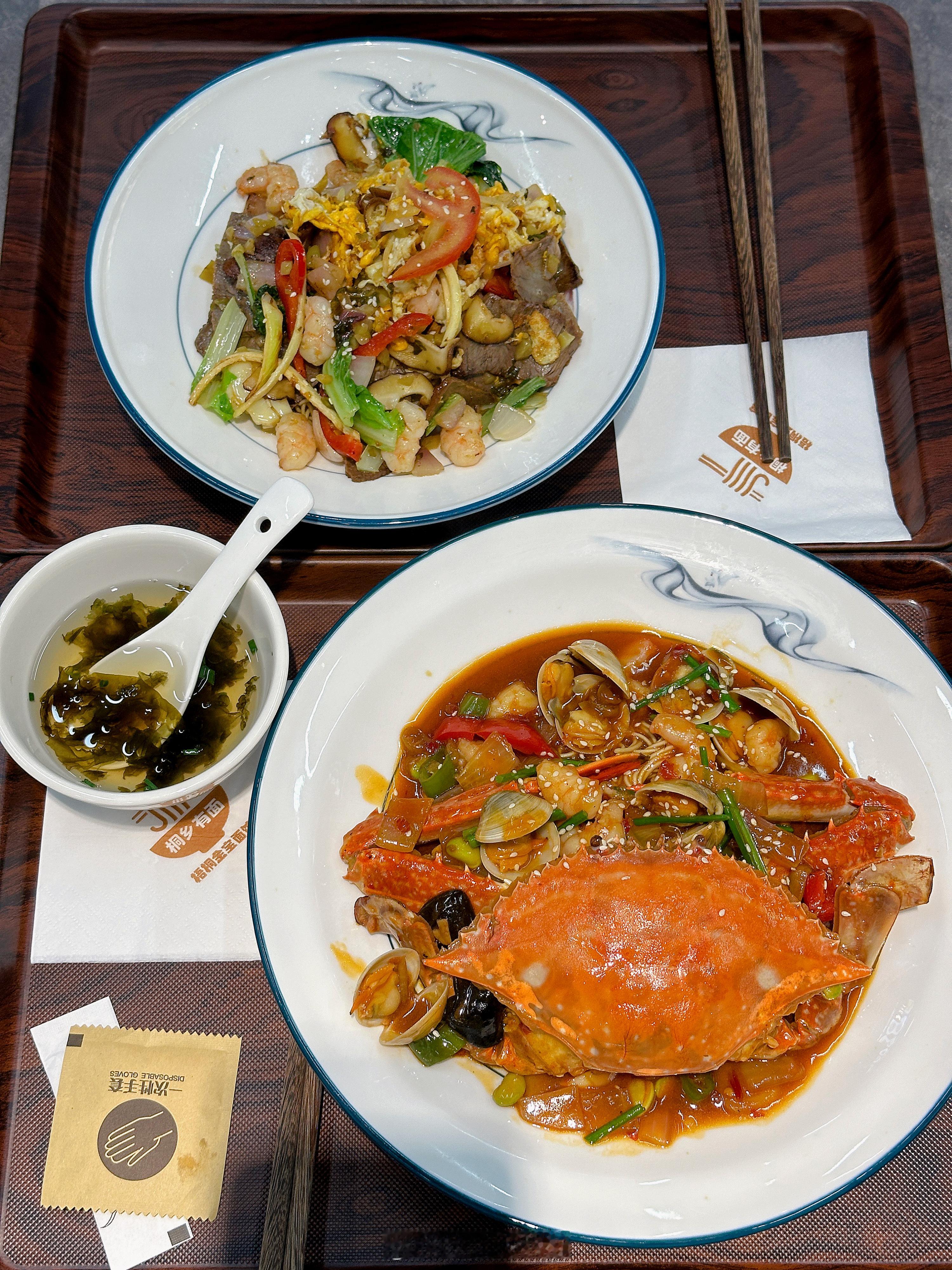 🍜今天吃了好贵的面但真的很好吃没毛病桐乡的面很有东西桐乡美食​​