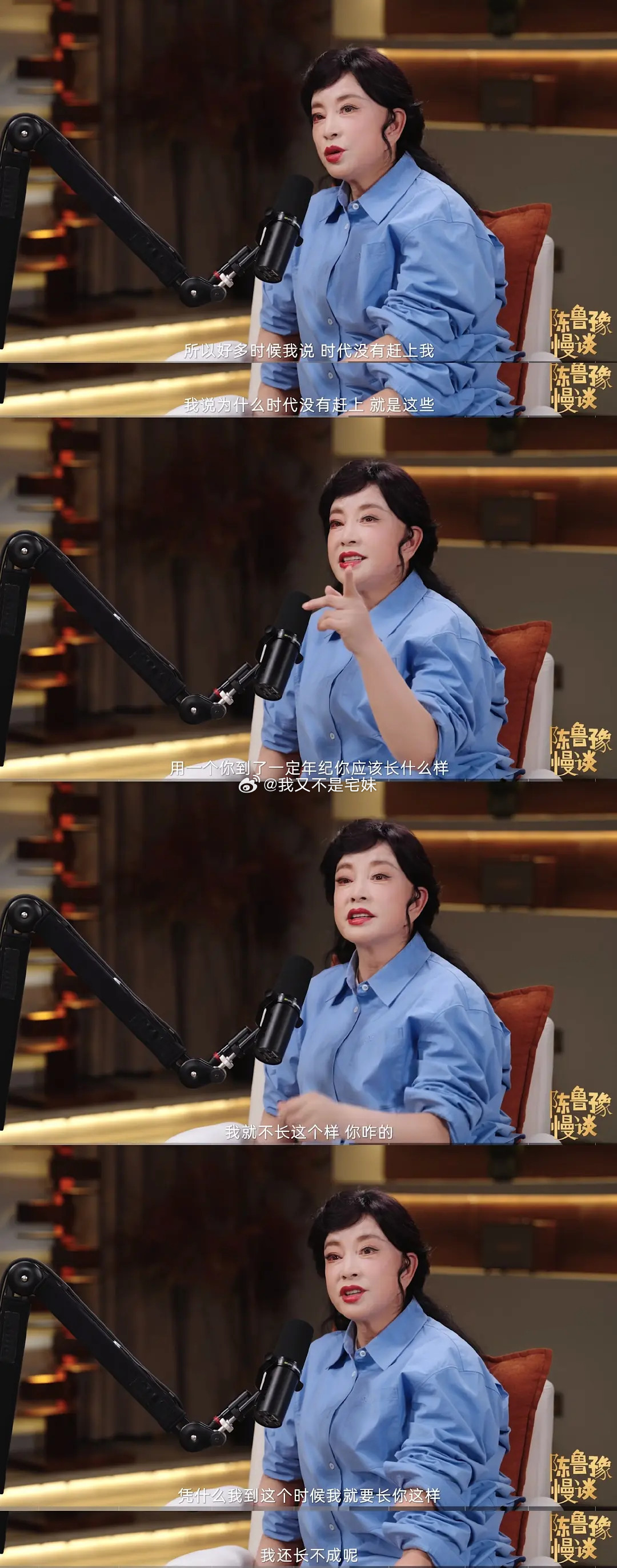 刘晓庆：我就不长这个样，你咋的？