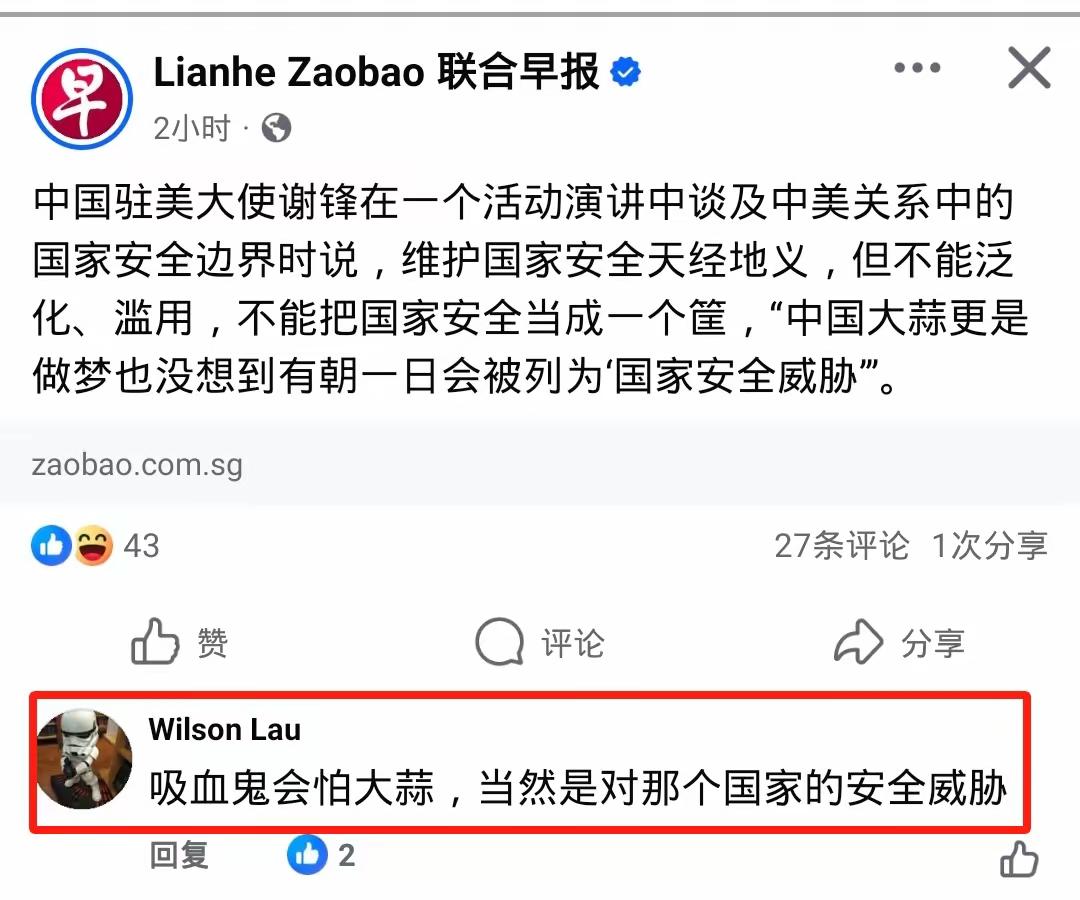 看到这条网友留言，终于顿悟了为何我们的大蒜会被列为国家安全威胁了。网友这想象力